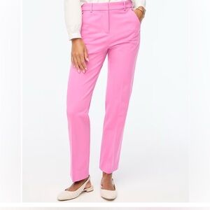 J. Crew Factory Vibrant Pink Straight Leg Pants